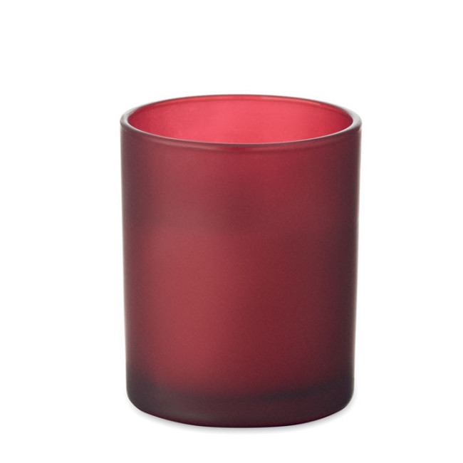 Bougie personnalisée en cire végétale Kivas Wood 
