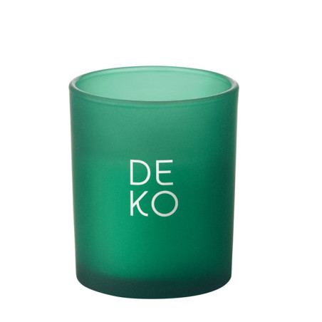 Bougie personnalisée en cire végétale Kivas Wood 