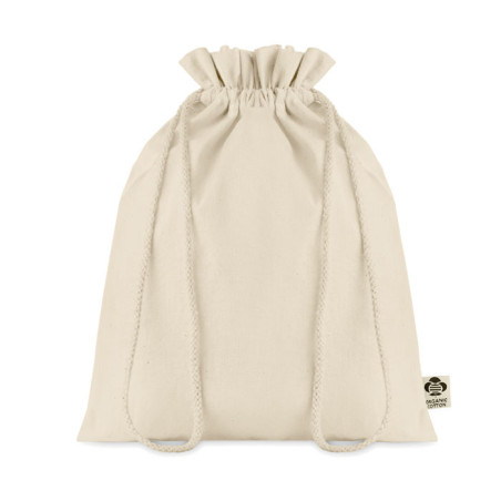 Sac cadeau personnalisé en coton bio Amber M 