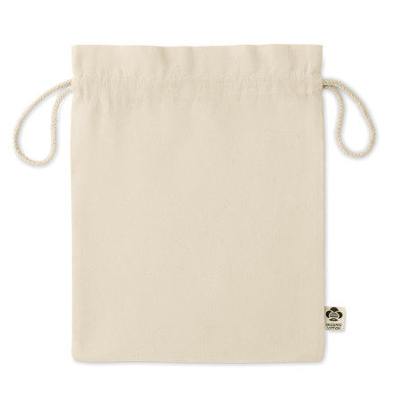 Sac cadeau personnalisé en coton bio Amber M 