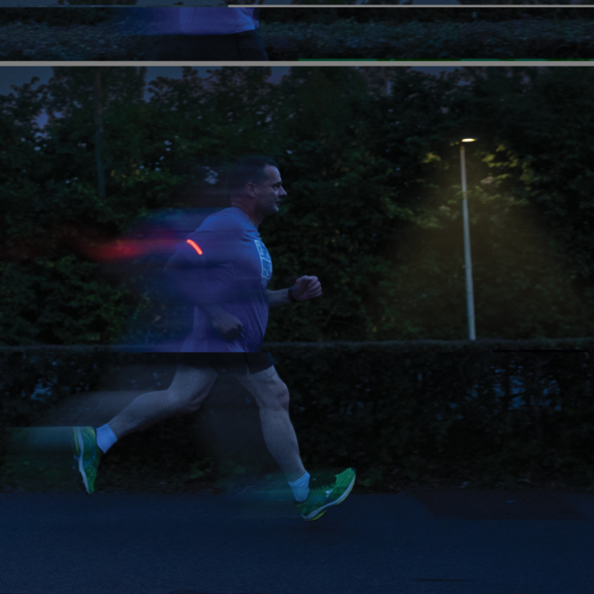 Lampe brassard de running personnalisée Lumi Sprint 