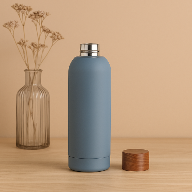 Gourde personnalisée simple paroi Geiser 700 ml 