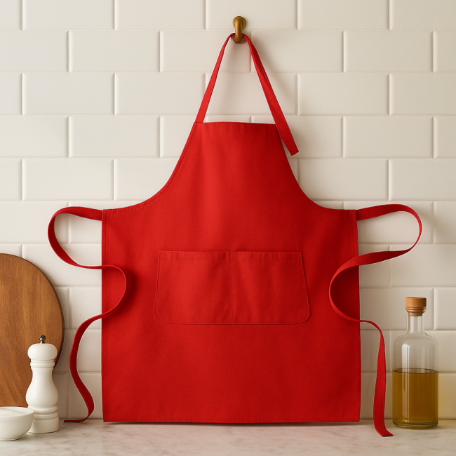 Tablier personnalisable en coton bio Gamma 