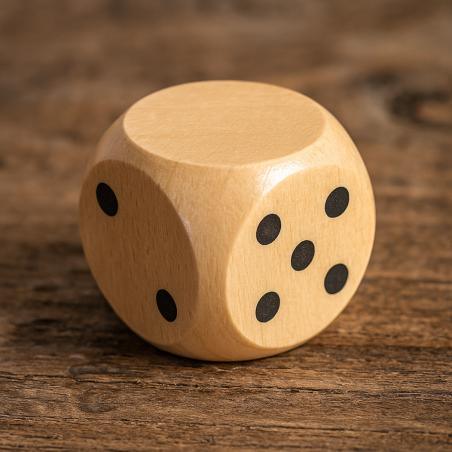 Dé personnalisable en bois Dado 