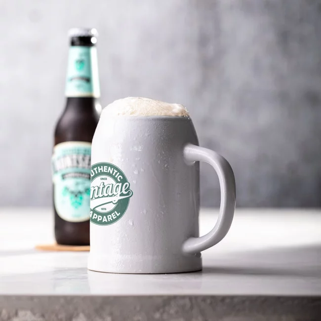 Mug a bière personnalisable 700 ml