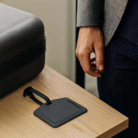 Étiquette à bagage avec localisateur Tagsmart 