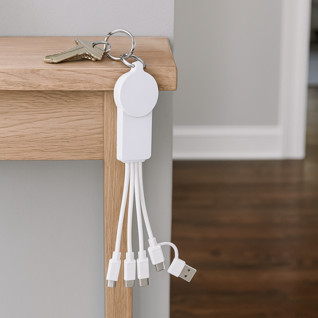 Câble de charge 2-en-1 personnalisé Icab 