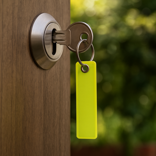 Porte-clés flamme réfléchissant Keyflect 