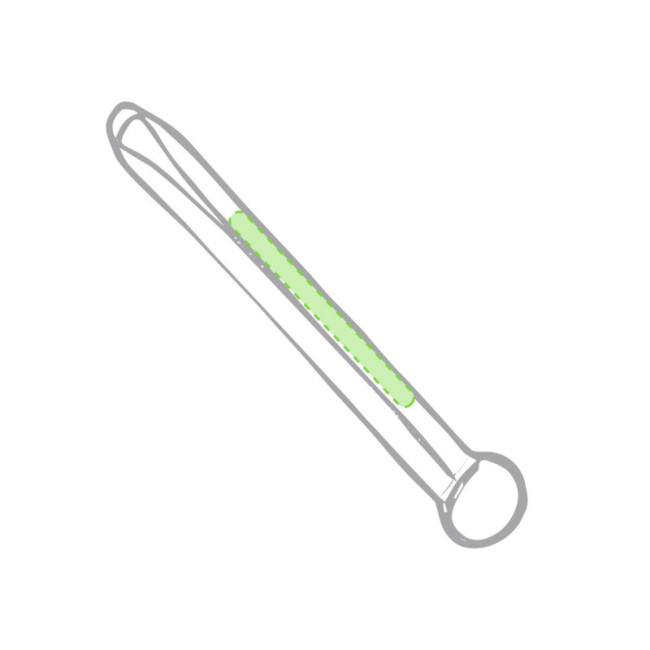 Lanyard porte-verre publicitaire Frinly 