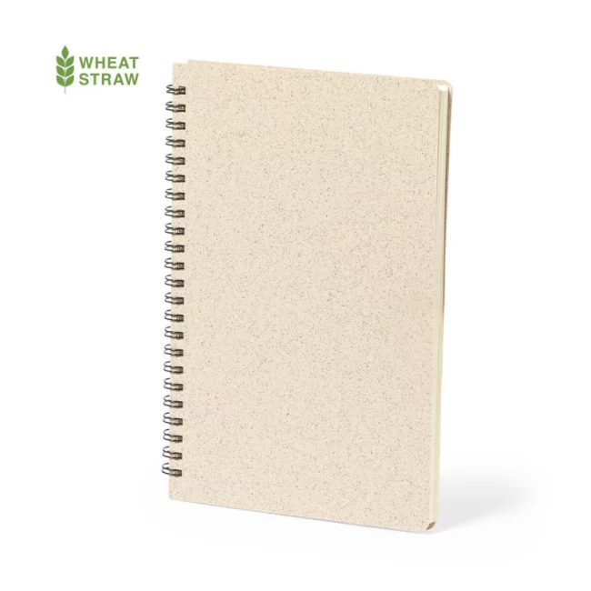 Cahier publicitaire en canne de blé Roshan 