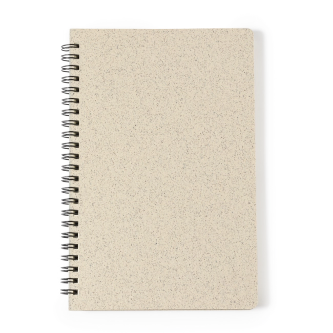 Cahier publicitaire en canne de blé Roshan 