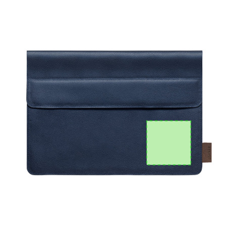 Housse ordinateur cuir recyclé Kroll 
