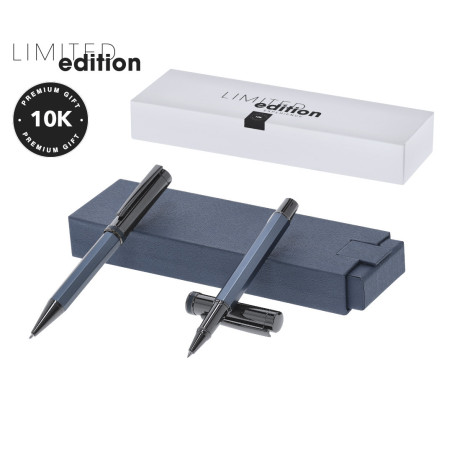 Coffret personnalisé stylo et roller Licken 