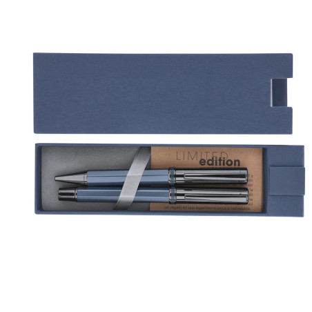 Coffret personnalisé stylo et roller Licken 