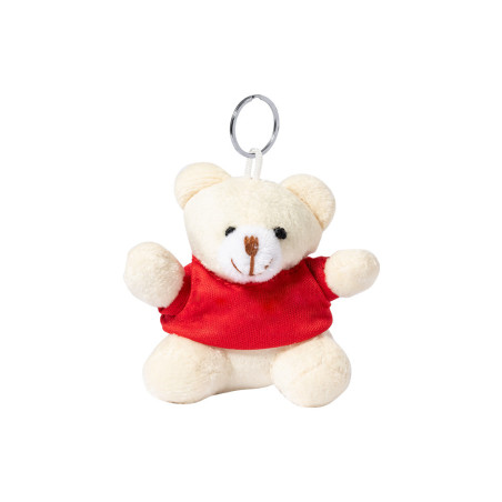 Porte-clés peluche publicitaire Tedchain 