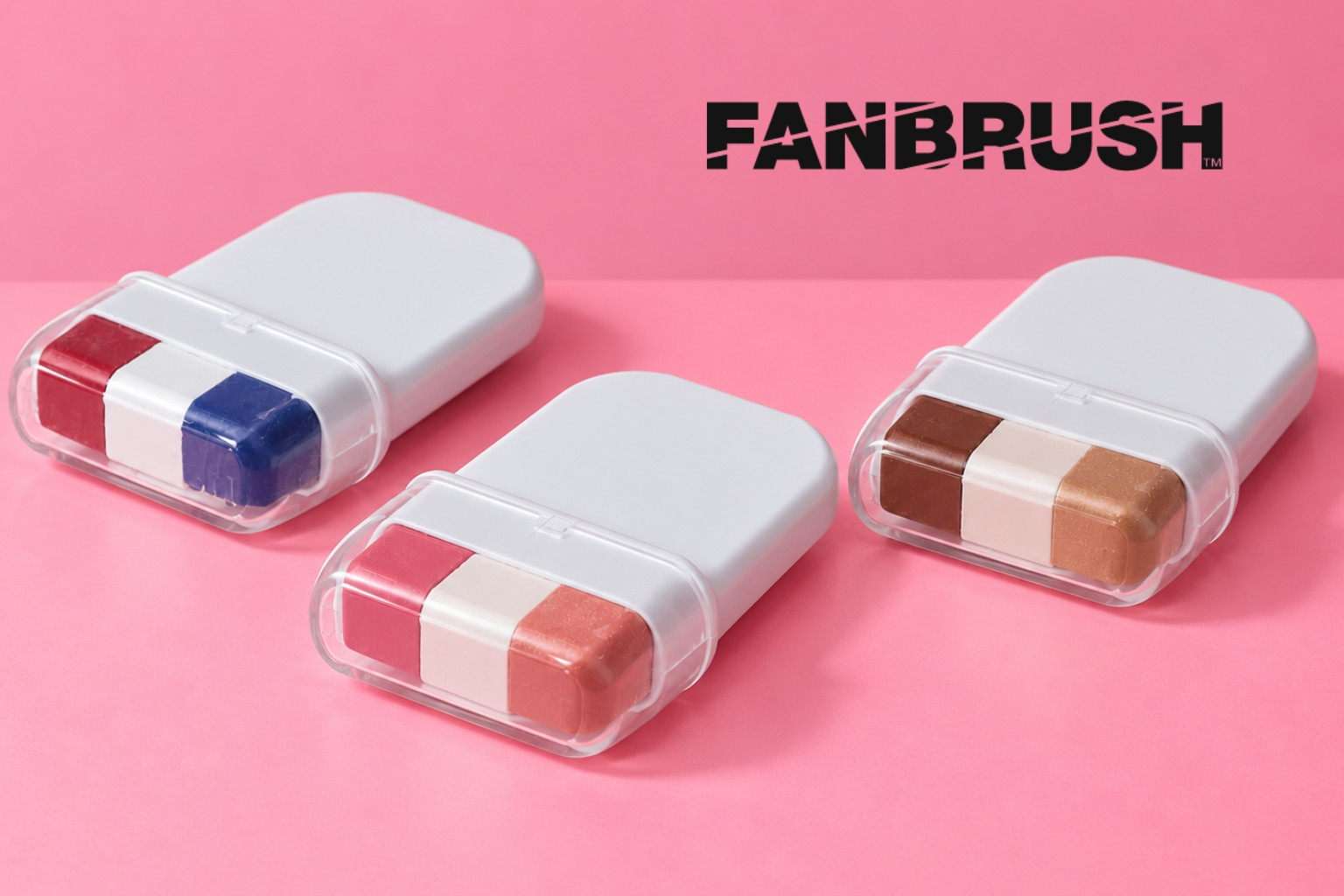 Stick de maquillage personnalisé Fanbrush ®