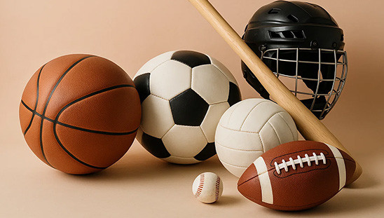 Accessoires et goodies pour sports collectifs