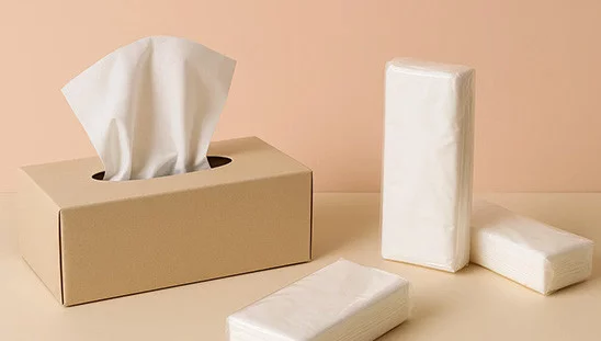 Boîtes et Paquets de Mouchoirs Personnalisés