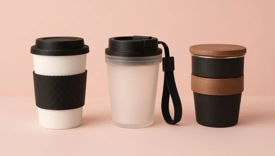 Gobelet avec couvercle personnalisé