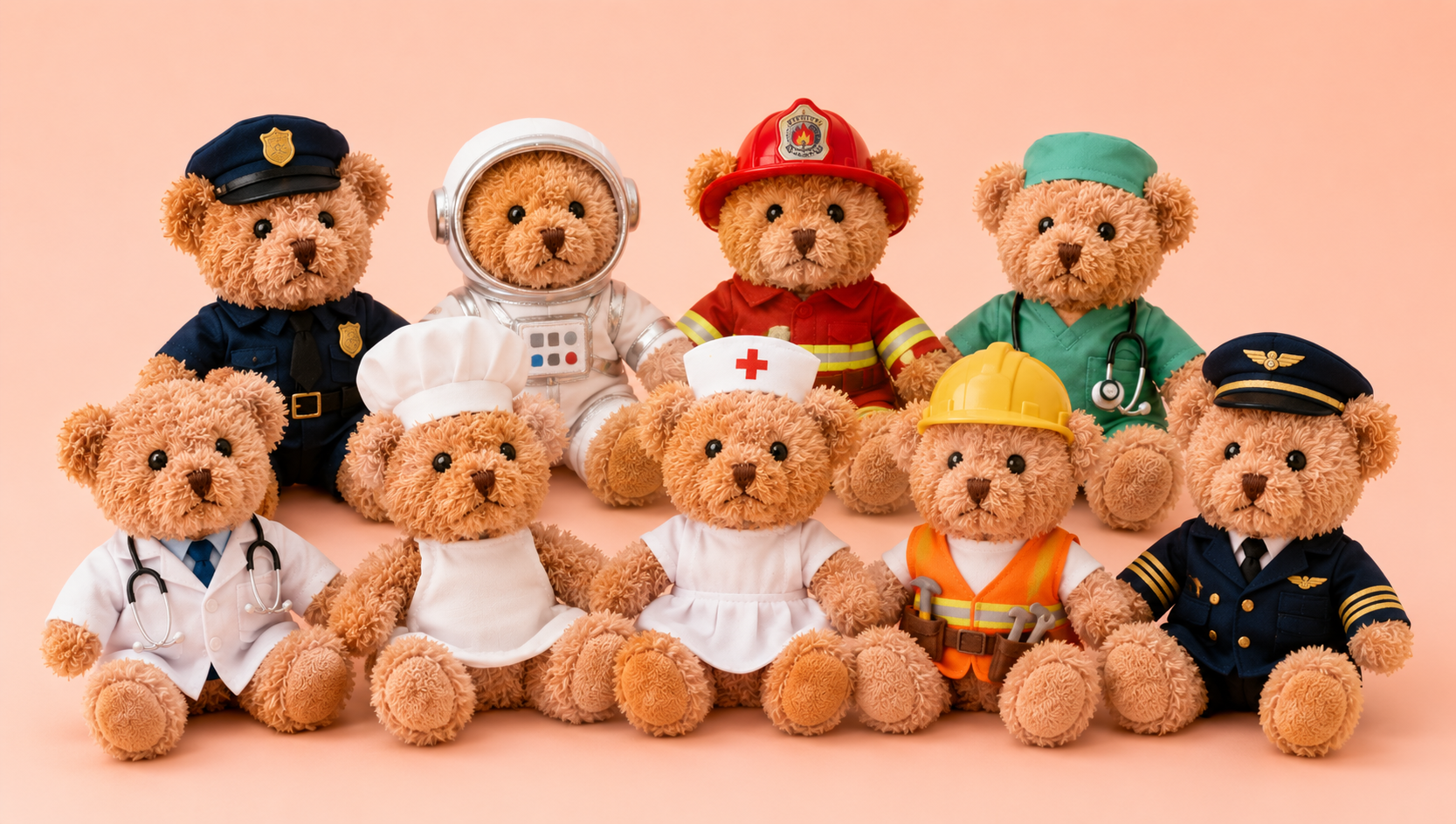 Peluche Métier Personnalisée Pour Entreprises