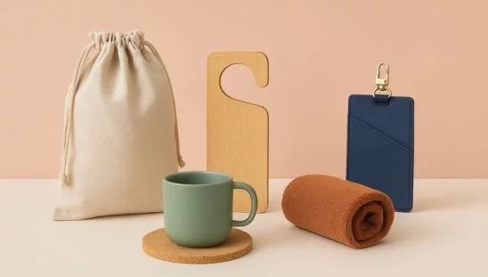 Goodies et objets personnalisés pour l’hôtellerie