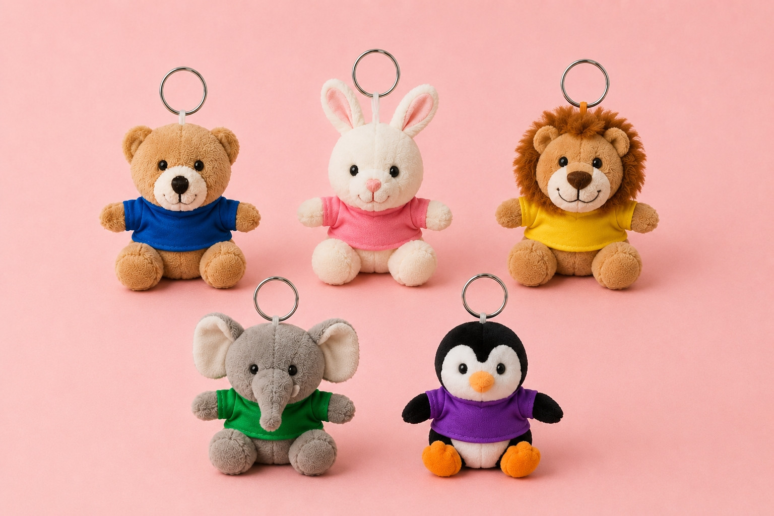 Porte-clés Peluche Personnalisé