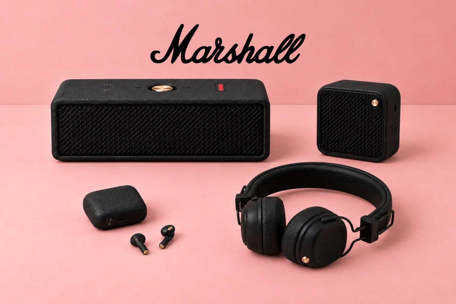 Accessoires audio personnalisés Marshall