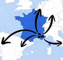 Livraison en Europe