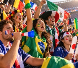 Les goodies pour la coupe du monde de football 2026