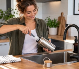 Comment nettoyer sa gourde personnalisée en inox ?