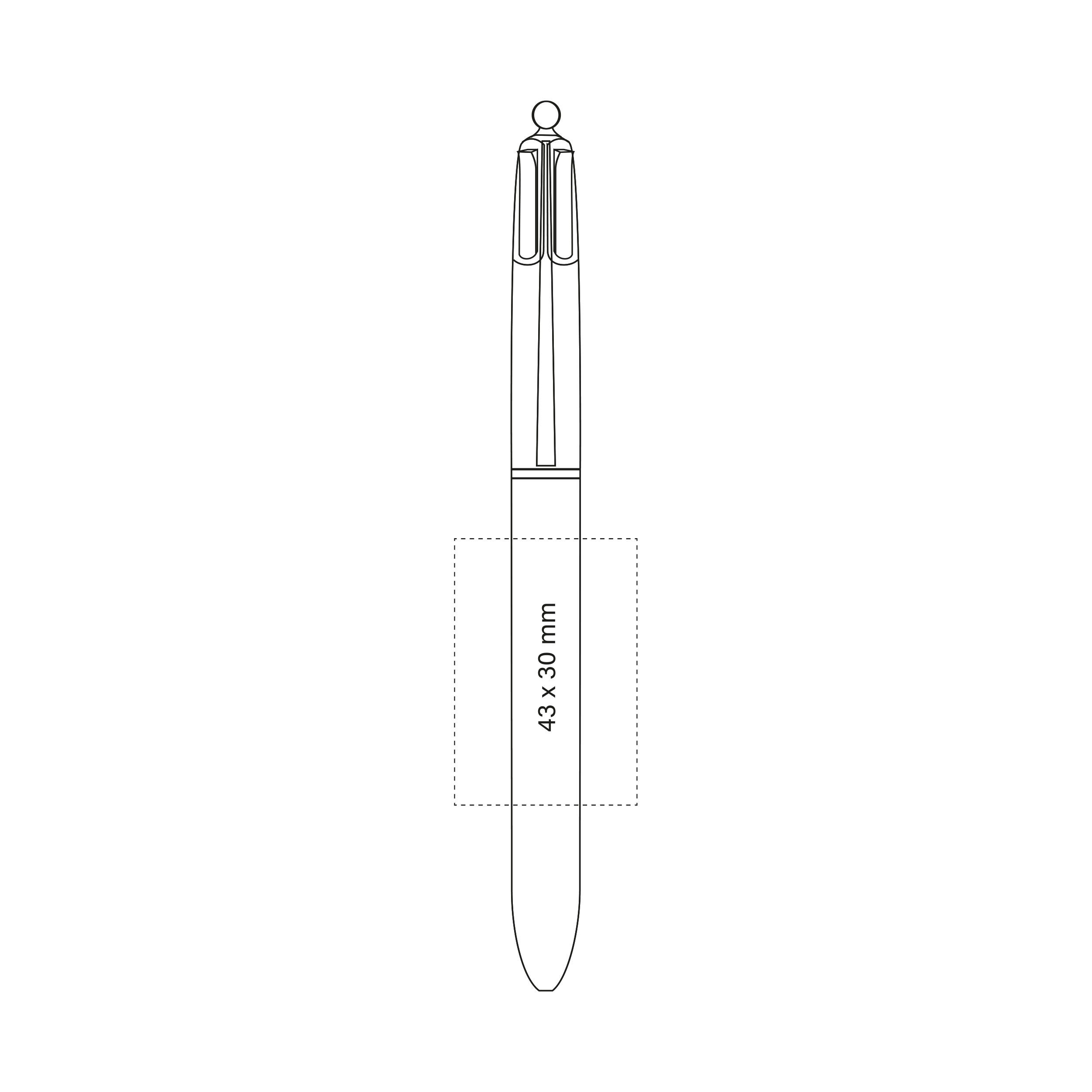zone de marquage